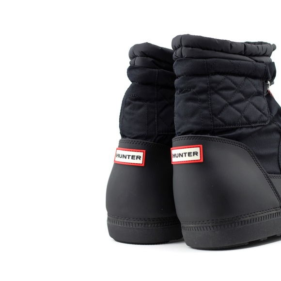 Hunter Original Short Quilted Snow Boots - 8 - Picture 11 of 15